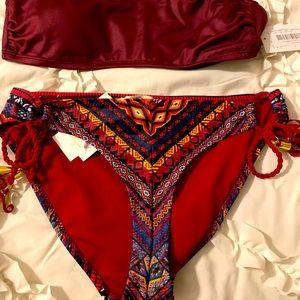 ❤️🖤Sexy Jessica Simpson Halter/Bikini Set